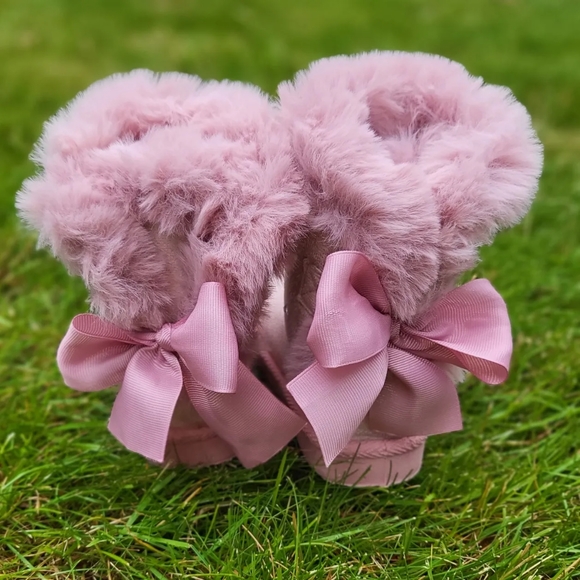 Toddler Pink Seahawk Boots Size 7 - Picture 4 of 4